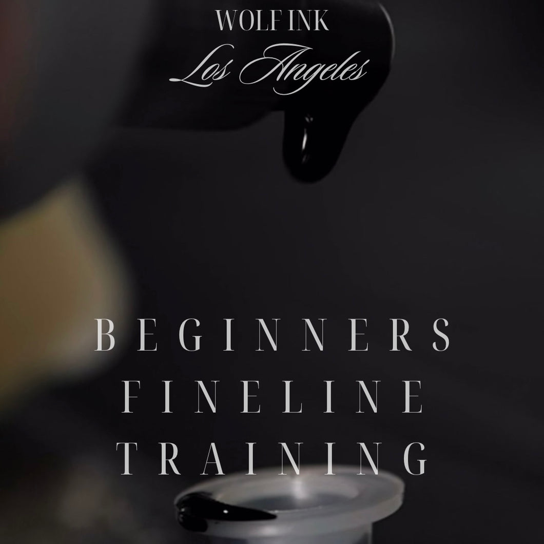 WOLF INK LA- Beginners Fineline Training